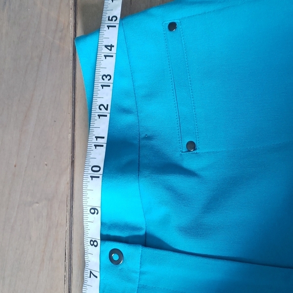 ELLIOTT LAUREN NWOT ZIP FRONT STRETCH ANKLE PSNT SZ 10 - Picture 8 of 11